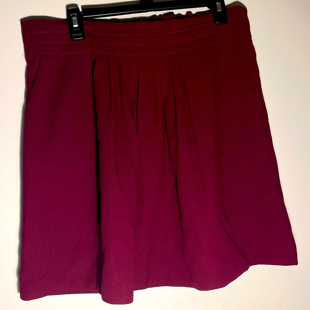Red Mini Skirt